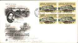 150th Anniversary Founding of Fort Snelling 1820-1970 First Day Cover