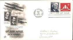 9¢ Air Mail Stamp Series of 1971 First Day Cover
