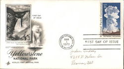 Yellowstone National Park First Day Cover
