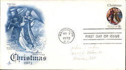 Christmas 1972, Season's Greetings First Day Cover