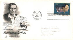 Honoring Robinson Jeffers 1897-1962 American Poet First Day Cover