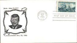 John F. Kennedy First Day Covers First Day Cover First Day Cover First Day Cover