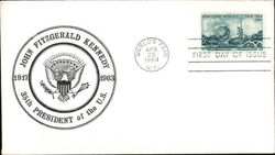 John Fitzgerald Kennedy, 35th President of the U. S. 1917-1963 First Day Cover