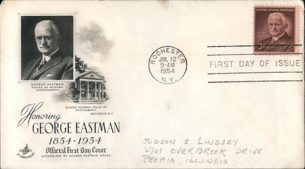 Honoring George Eastman First Day Covers