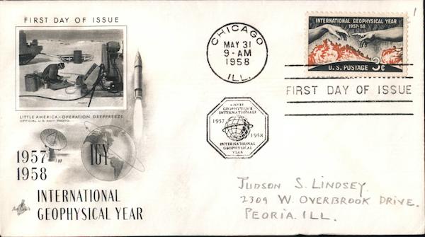 International Geophysical Year First Day Covers