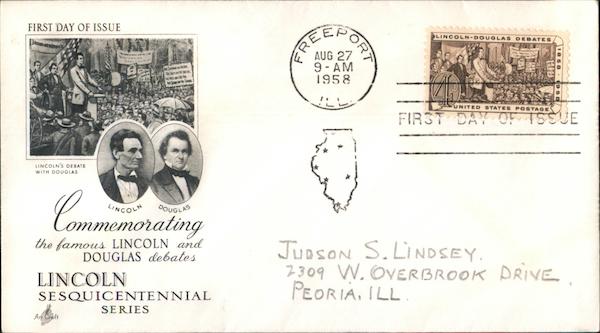 Lincoln Sesquicentennial Series First Day Covers