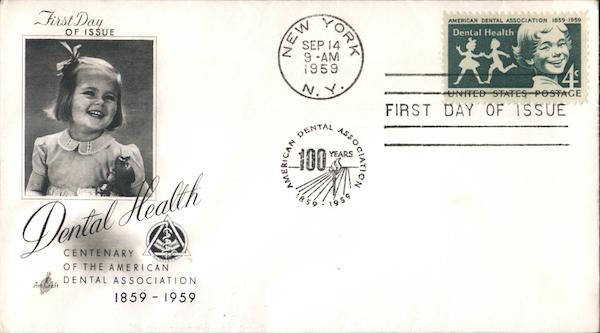 Dental Health First Day Covers