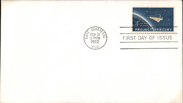 Project Mercury First Day Covers