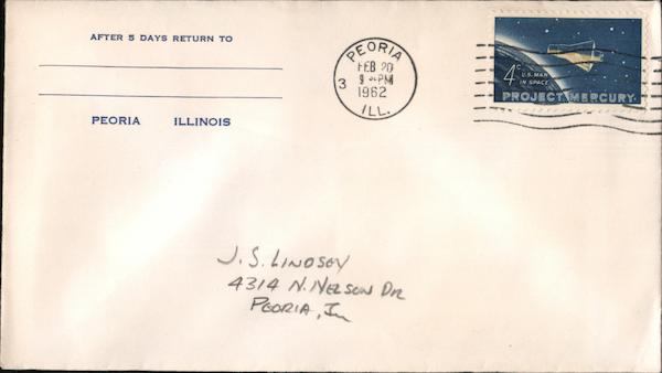 Project Mercury First Day Covers