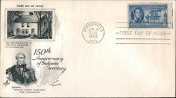 150th Anniversary of Indiana Territory First Day Cover