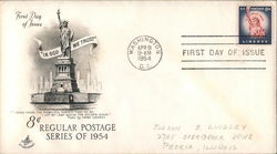 8¢ Regular Postage Series of 1954 First Day Cover