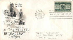 100th Anniversary First Land Grant Colleges First Day Cover