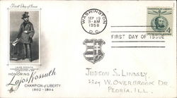 Honoring Lajos Kossuth Champion of Liberty 1802-1984 First Day Cover