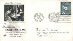Honoring the United Nations Economic and Social Council First Day Cover