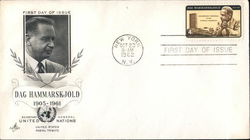 Dag Hammarskjold 1905-1961 First Day Cover