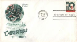 Christmas 1962 First Day Cover