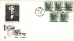 1¢ Coil Stamp Series of 1963 - Andrew Jackson 1767-1845 First Day Cover