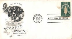 World Food Congress 1963 First Day Cover