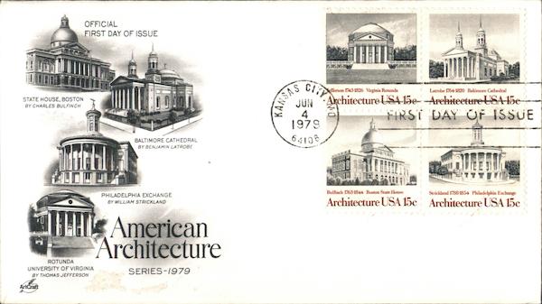 American Architecture Series 1979 First Day Covers