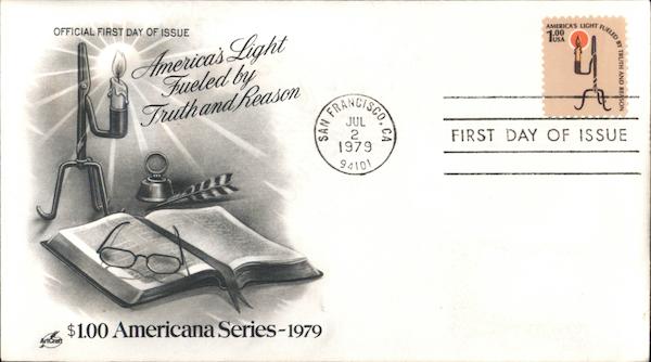 America's Light Fueled by Truth and Reason - $1.00 Americana Series 1979