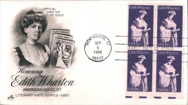 Honoring Edith Wharton American Novelist - Literary Arts Series 1980