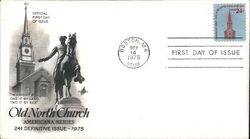 Old North Church Americana Series First Day Covers First Day Cover First Day Cover First Day Cover