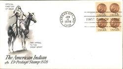 The American Indian 13¢ Postage Stamp - 1978 The American Indian 13¢ Postage Stamp - 1978
