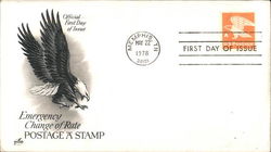 Emergency Change of Rate Postage 'A' Stamp Emergency Change of Rate Postage 'A' Stamp