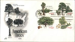 American Trees Block of Stamps American Trees Block of Stamps