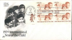 1979 International Year of the Child Block of Stamps 1979 International Year of the Child Block of Stamps