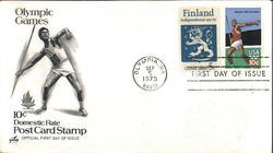 Olympic Games 10¢ Domestic Rate Post Card Stamp Olympic Games 10¢ Domestic Rate Post Card Stamp
