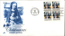 Christmas 1979 - Season's Greetings Block of Stamps Christmas 1979 - Season's Greetings Block of Stamps