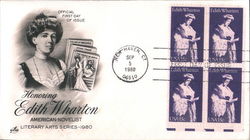 Honoring Edith Wharton American Novelist - Literary Arts Series 1980 Honoring Edith Wharton American Novelist - Literary Arts Series 1980