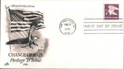 Change of Rate Postage "B" Issue 1981 Change of Rate Postage "B" Issue 1981