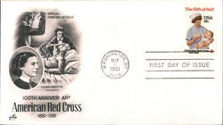 100th Anniversary American Red Cross 1881-1981 Clara Barton, Founder 100th Anniversary American Red Cross 1881-1981 Clara Barton, Founder