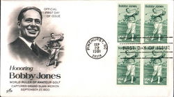 Honoring Bobby Jones World Ruler of Amateur Golf Captured Grand Slam-Merion September 27, 1930 Honoring Bobby Jones World Ruler of Amateur Golf Captured Grand Slam-Merion September 27, 1930