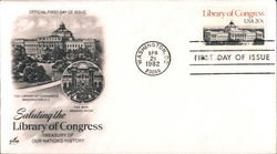 Saluting the Library of Congress First Day Cover