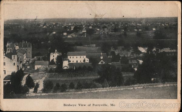 Birdseye View Perryville Missouri