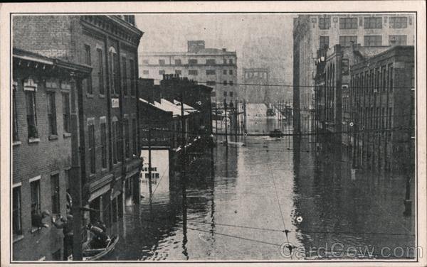 Flood 1936 - Sandusky Street Pittsburgh Pennsylvania