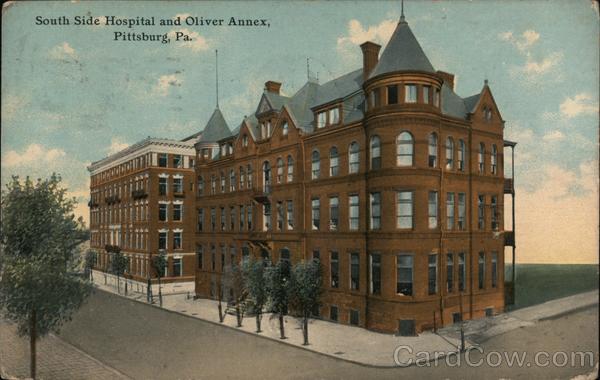 South Side Hospital and Oliver Annex Pittsburgh Pennsylvania