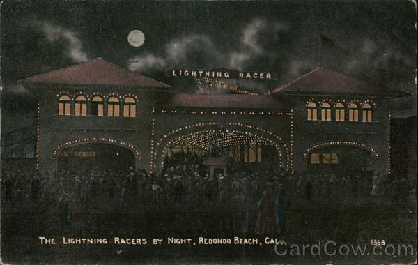 The Lightning Racers by Night Redondo Beach California