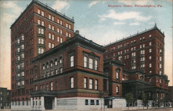 Majestic Hotel Philadelphia Pennsylvania