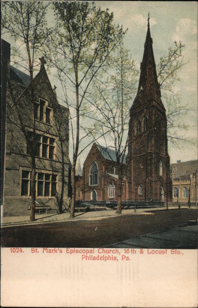 St. Mark's Episcopal Church, 16th & Locust Sts. Philadelphia Pennsylvania
