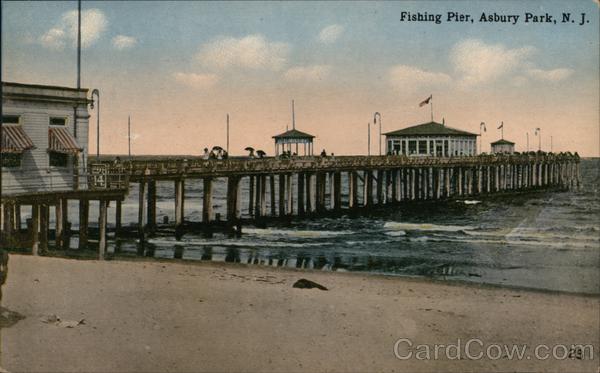 Fishing Pier Asbury Park New Jersey