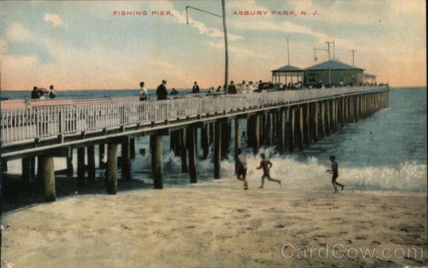 Fishing Pier Asbury Park New Jersey