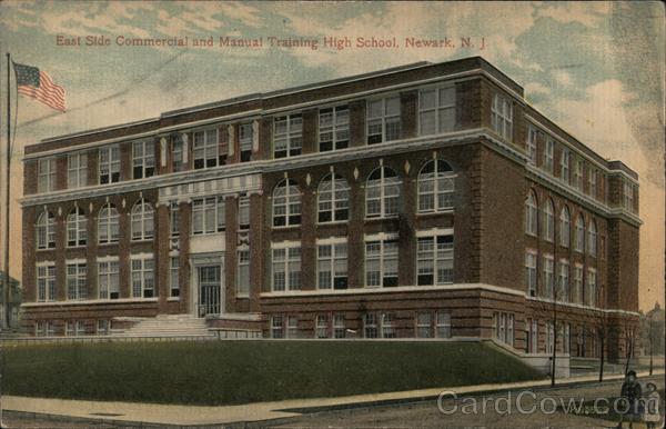 East Side Commercial and Manual Training High School Newark New Jersey