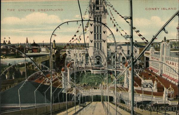 The Chutes Dreamland Coney Island New York