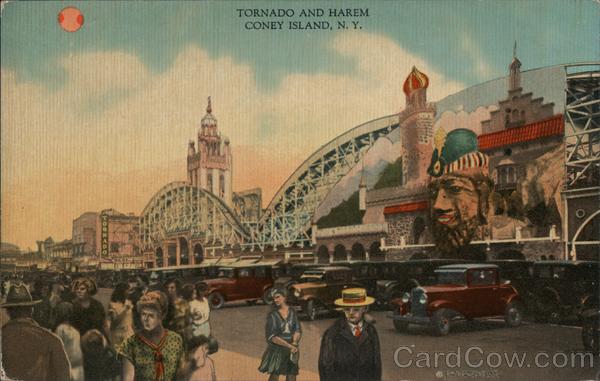 Tornado and Harem Coney Island New York