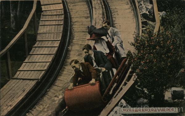 The Toboggan Slide Coney Island New York