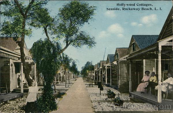 Hollywood Cottages, Seaside, Long Island Rockaway Beach New York